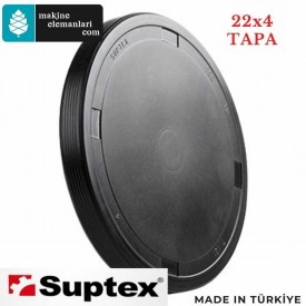 22x4 mm SUPTEX NBR YAĞ TAPA KEÇESİ TİP-T4 22*4 mm